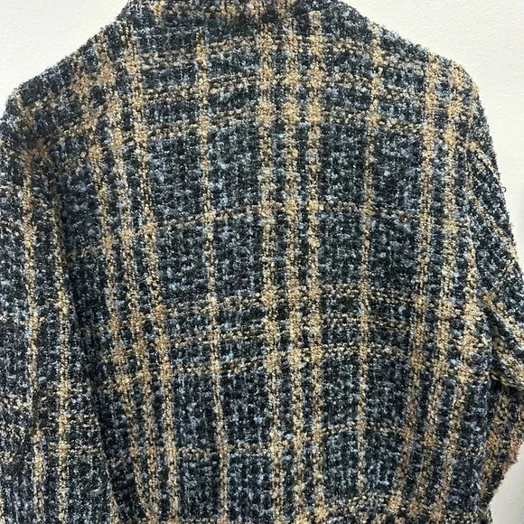 Sweet Rain Tweed Bomber Blazer Size M - Picture 3 of 4